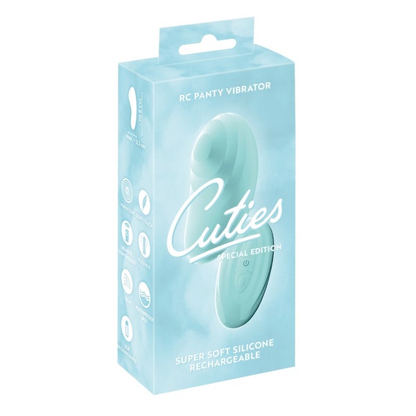 Cuties - Tragbarer Vibrator mit Fernbedienung 1 St