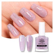 Nagellack Holografisch Glitter Regenbogen Nail Art Rosa 1 St