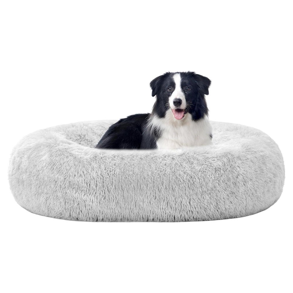Hundebett orthopädisches rund Donut L 90 x B 90 x H 20 cm He 1 St