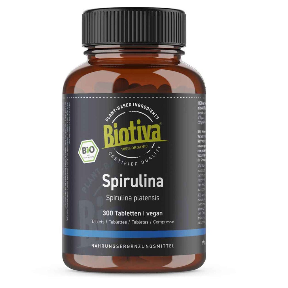 Biotiva Spirulina Tabletten Bio 150 g