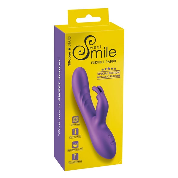 Sweet Smile - Flexible Rabbit Rabbitvibrator 1 St