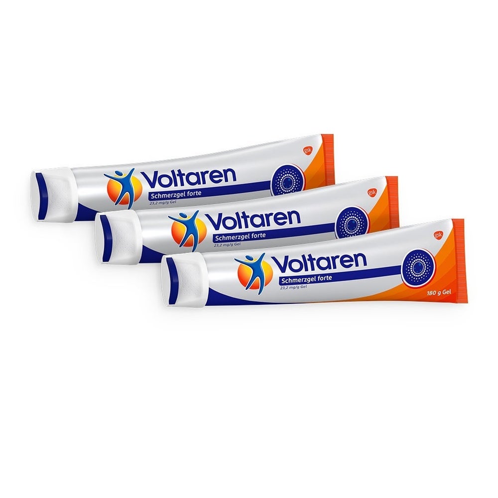 Voltaren Schmerzgel forte 23,2 mg/g 3erP 3X180 g