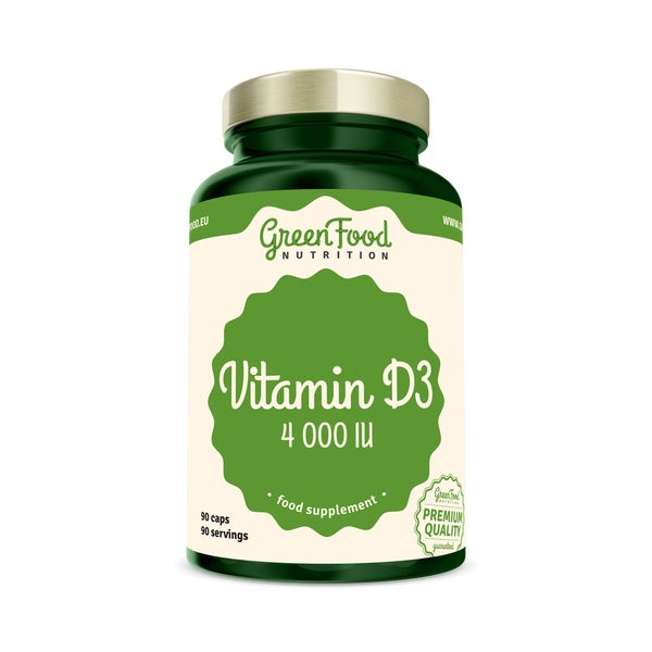 GreenFood Nutrition Vitamin D3 90 St