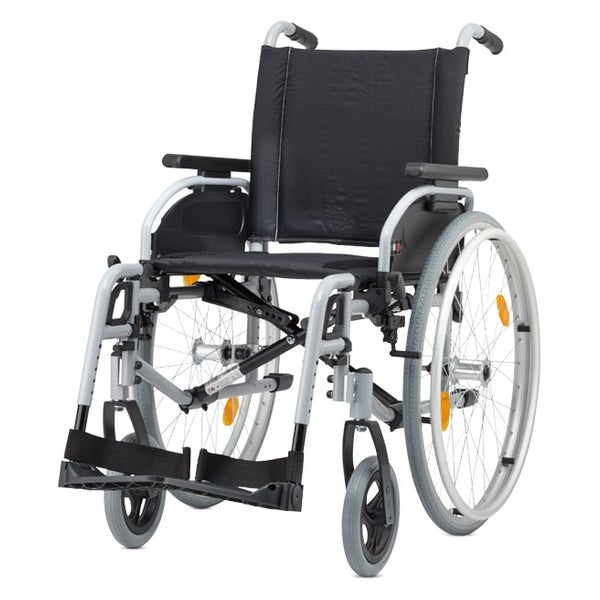Rollstuhl Bischoff & Bischoff Pyro Start Plus, 14 kg leicht, mit TB, SB 52 cm Grau 1 St