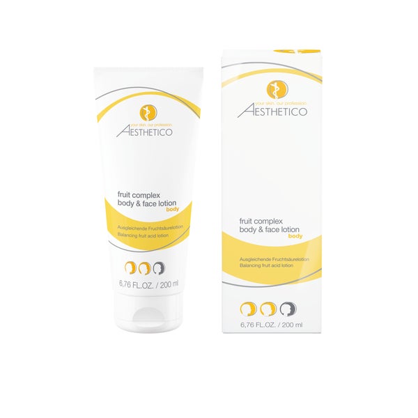 Aesthetico -fruit complex body & face lotion,  - Intensivpflege, Aesthetico 200 ml