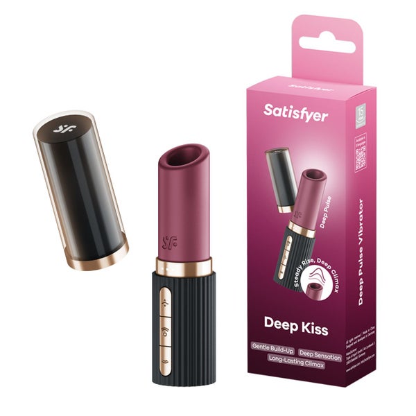 Satisfyer - Satisfyer Deep Kiss Black 1 St