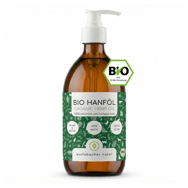 Wolfsbacher Natur Bio Hanföl 500 ml