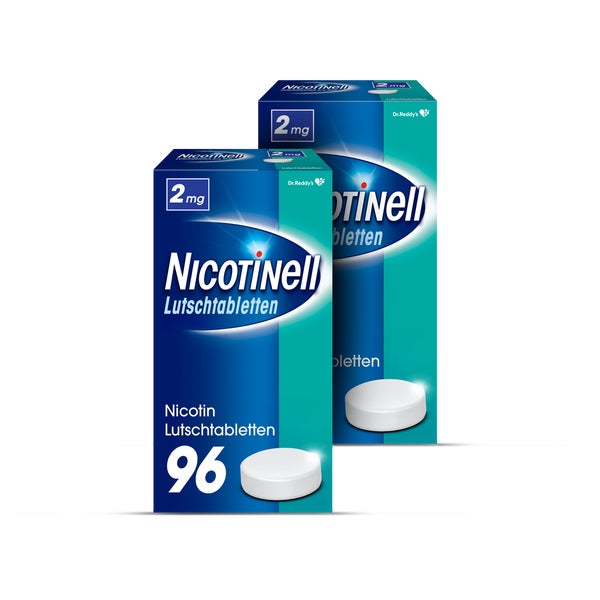 Nicotinell Lutschtabletten 2 mg Mint 2X96 St