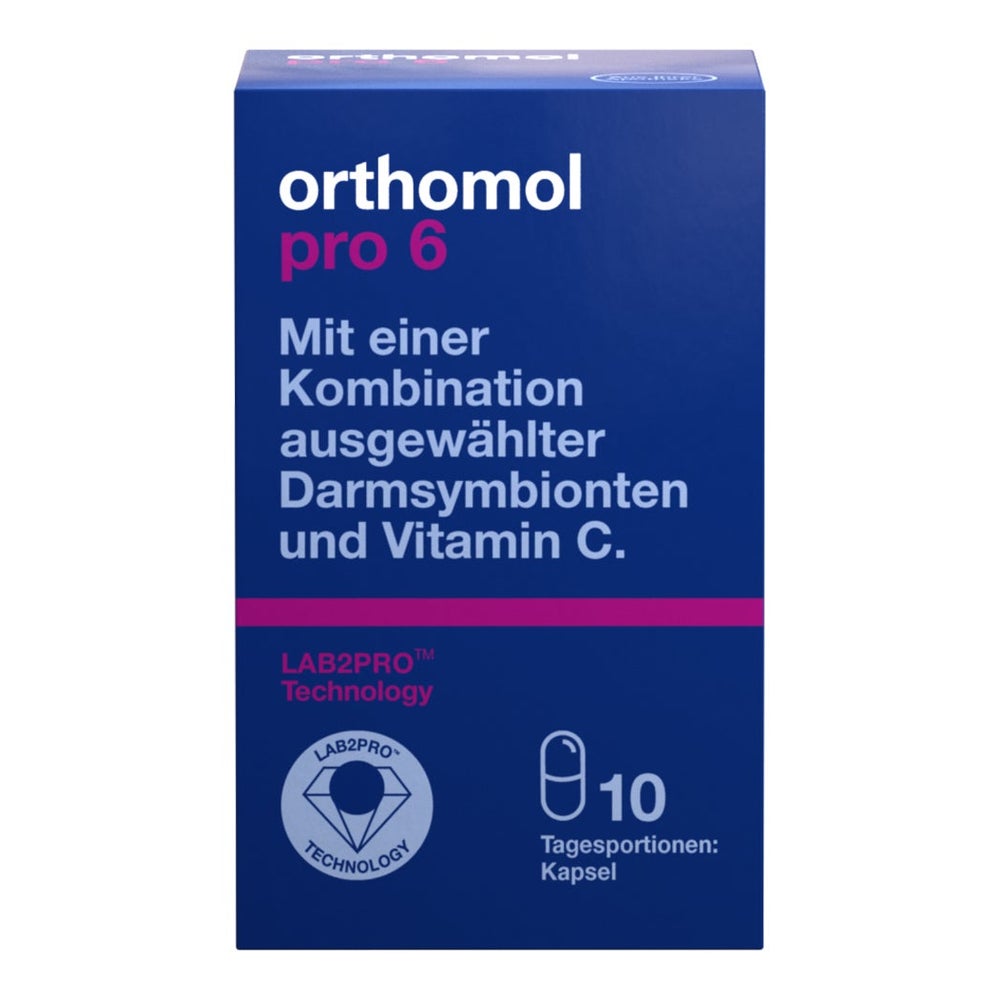 Orthomol Pro 6 Kapseln 10 St