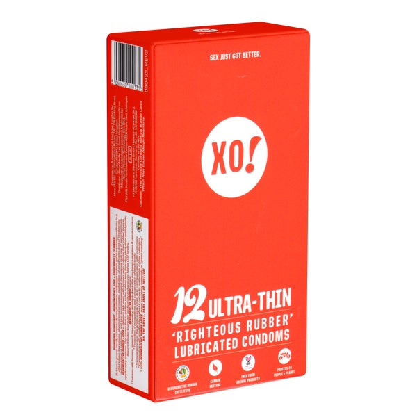 «Ultra Thin» dünne, vegane Kondome (12 Kondome) 12 St
