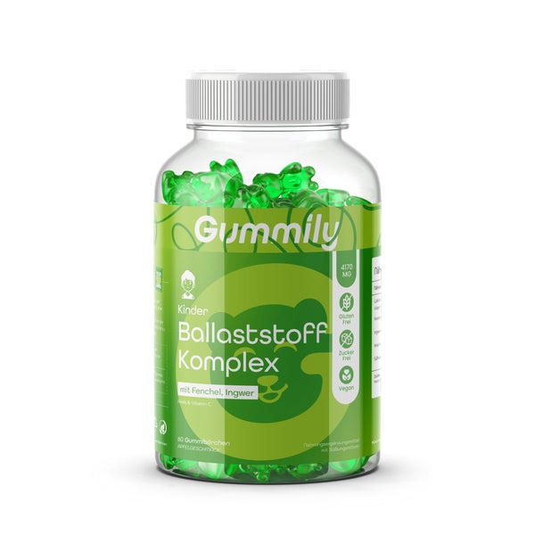 Kinder Ballaststoffe mit Fenchel & Vitamin C 60 St