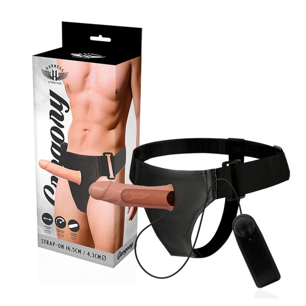 Harness Attraction - Gregory - Penishülle mit Vibration 1 St