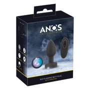 ANOS - Vibro-Analplug mit LED-Lichteffekt 1 St