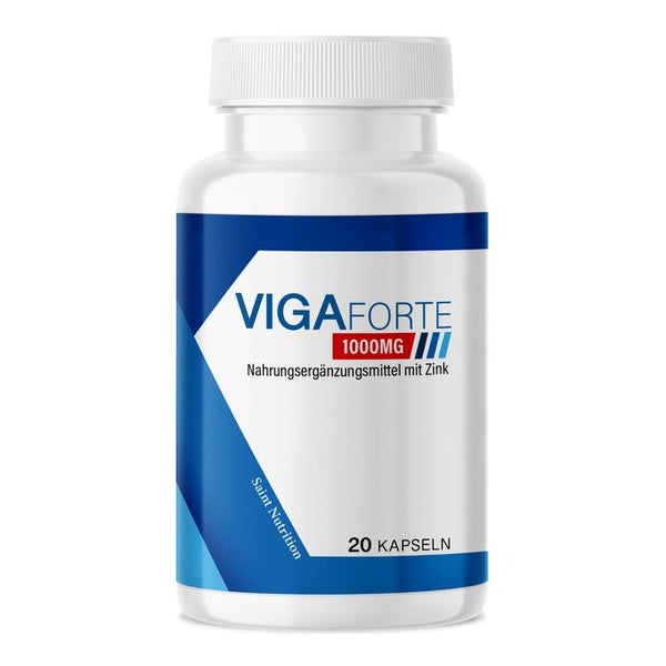 Saint Nutrition® VigaForte Kapseln - Für den aktiven Mann 20 St