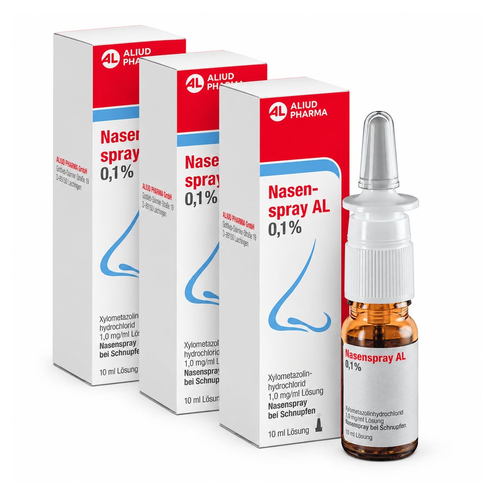 Nasenspray AL 0,1% Set 1 3X10 ml