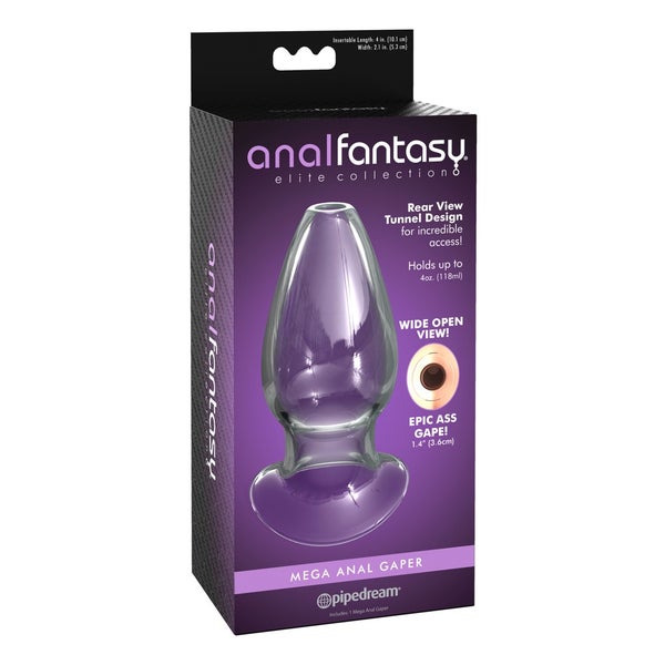 Anal Fantasy -  Glas-Tunnel für Einlaufspiele