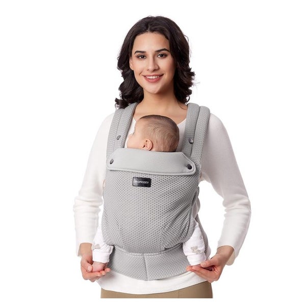 Momcozy Baby Trage - Leichte & Atmungsaktive Netz Air Mesh-Grau 1 St