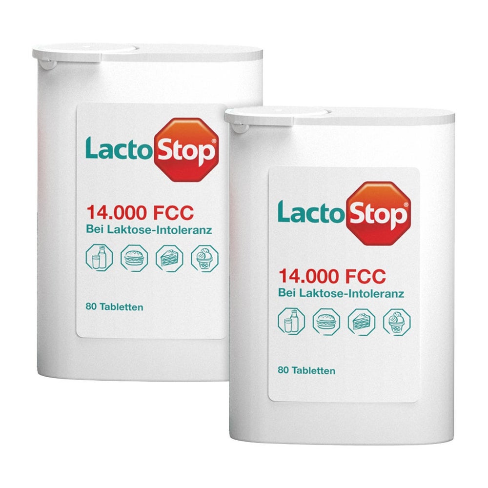 LactoStop® 14.000 FCC Tabletten Doppelpack 2X80 St