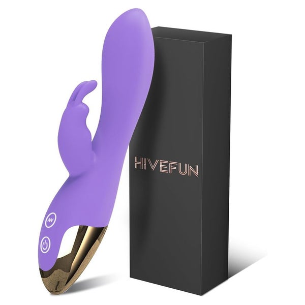 HIVEFUN Diloschwanz G Punkt Vibrator flieder 1 St
