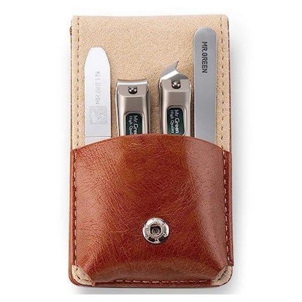 MR.GREEN Maniküre Set Männer 4Pcs Nagelknipser Solingen Edel 1 St