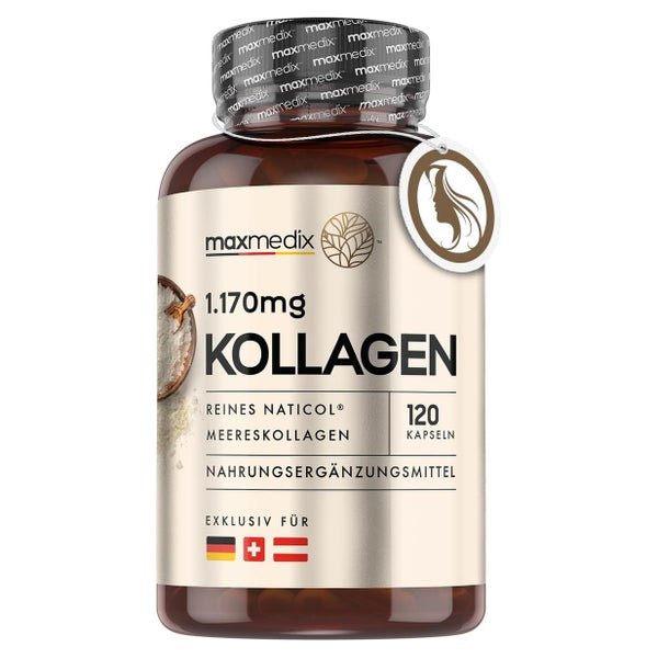 maxmedix Marine Kollagen Kapseln 120 St