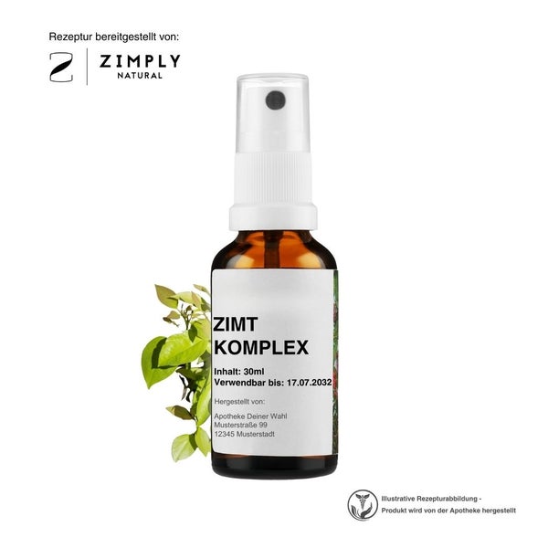 Zimply Natural ZIMT KOMPLEX - Pflanzbasierte Rezeptur 30 ml