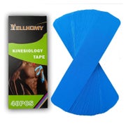 NELLHOMY Kinesiologie Band 40PCS, Vorgeschnittene Streifen für