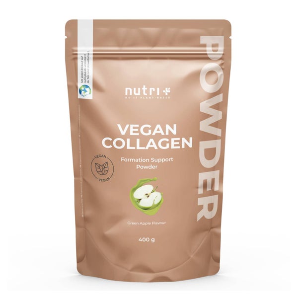 nutri+ Vegan Collagen Boost Pulver - Green Apple - 400g 400 g