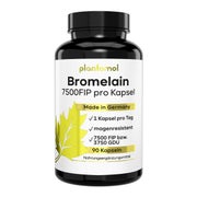 plantomol® Bromelain Kapseln mit 7500 FIP Enzym pro Kapsel