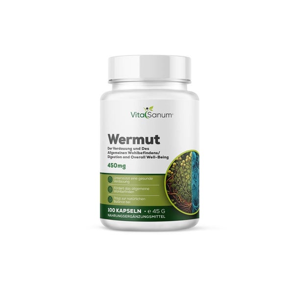 VitaSanum®- Wermut (Artemisia annua) 450 mg 100 Kapseln 100 St