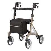 Rollator Bischoff & Bischoff Alevo Alu - faltbar - 6,5 kg - mit Tasche & Rückengurt - Platin 51 cm 1 St