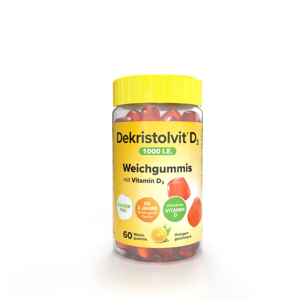 Dekristolvit 1000 I.E. Weichgummis 60 St