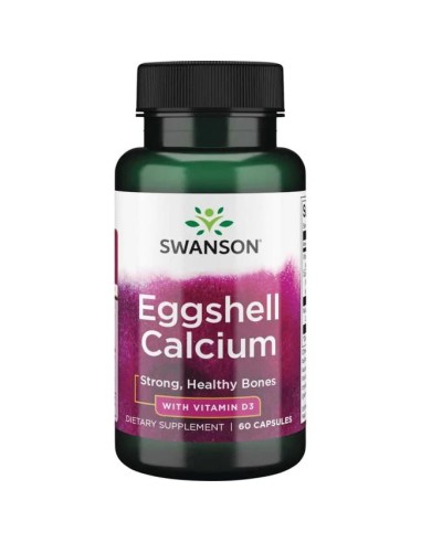 Eierschalen-Calcium mit Vitamin D3, Kapseln 60 St