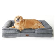Hundebett orthopädisch Kistenschaum L 122 x B 89 x H 20 cm G 1 St