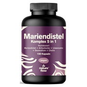 Mariendistel Komplex - 150 Kapseln - Nature Flow 150 St