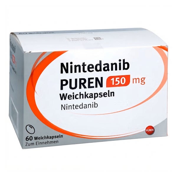 Nintedanib Puren 150 Mg Weichkapseln 60 St