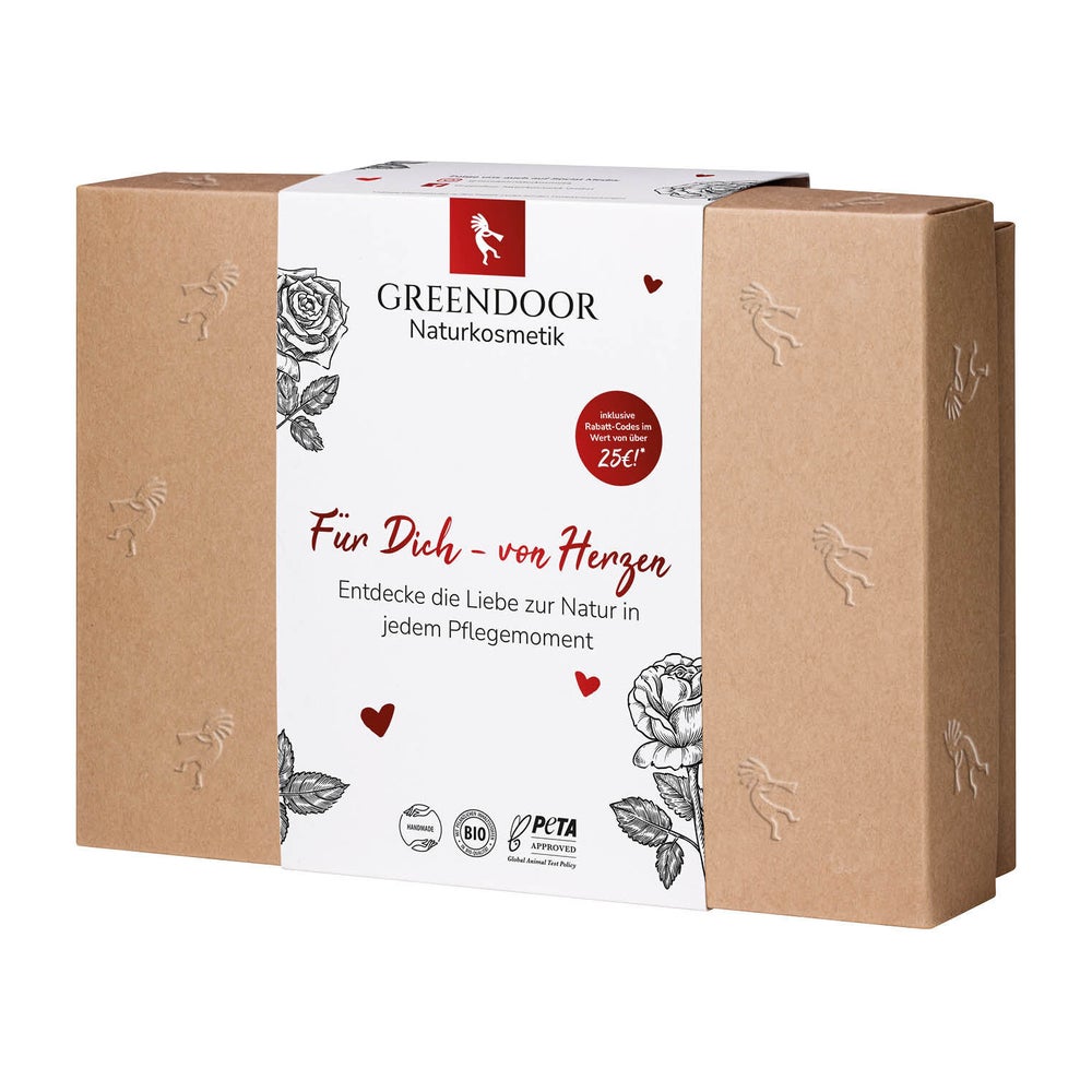 GREENDOOR Muttertag Kosmetik Geschenk Set Von Herzen 1300 g