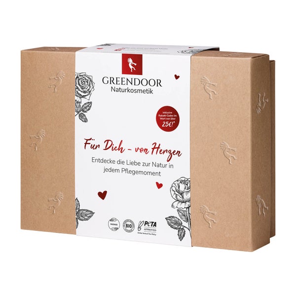 GREENDOOR Muttertag Kosmetik Geschenk Set Von Herzen 1300 g