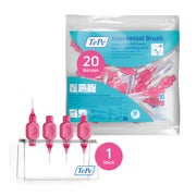 TePe Interdentalbürste Pink + Badständer 20 St