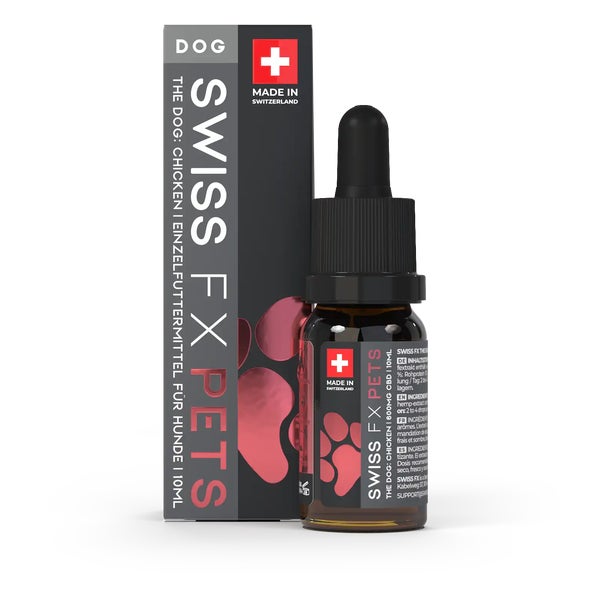 SWISS FX CBD Öl Hund 6% Huhn 10 ml 10 ml