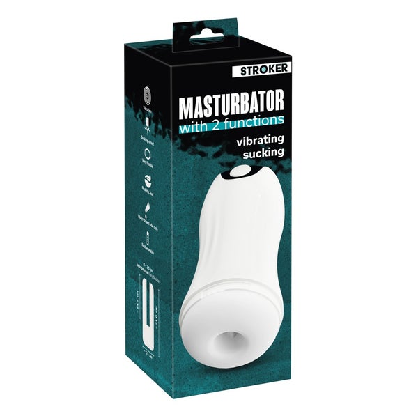 Stroker - Handlicher Masturbator mit Schutzkappe 1 St