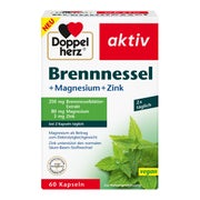 Doppelherz Brennnessel+magnesium+zink Kapseln 60 St