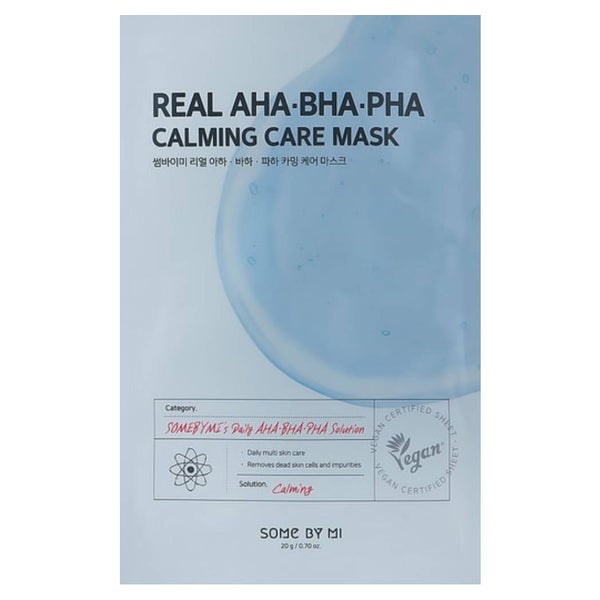 SOME BY MI | Real AHA-BHA-PHA Calming Care Mask 20 g