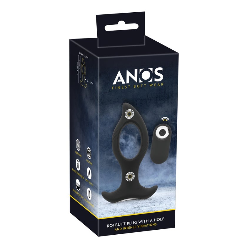 anal plug mit loch ANOS - Vibro-Analplug mit Loch-Design 1 St online kaufen