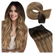 Extensions 55cm-100G Dunkelbraun bis Mittelbraun mit Aschblo 1 St