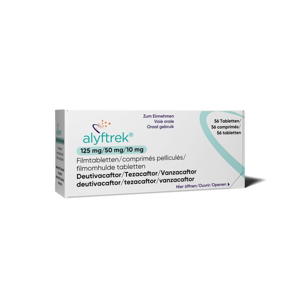 Alyftrek 125 Mg/50 Mg/10 Mg Filmtabletten 56 St