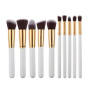 Technique PRO Makeup Pinselset – Weiß / Gold 1 St