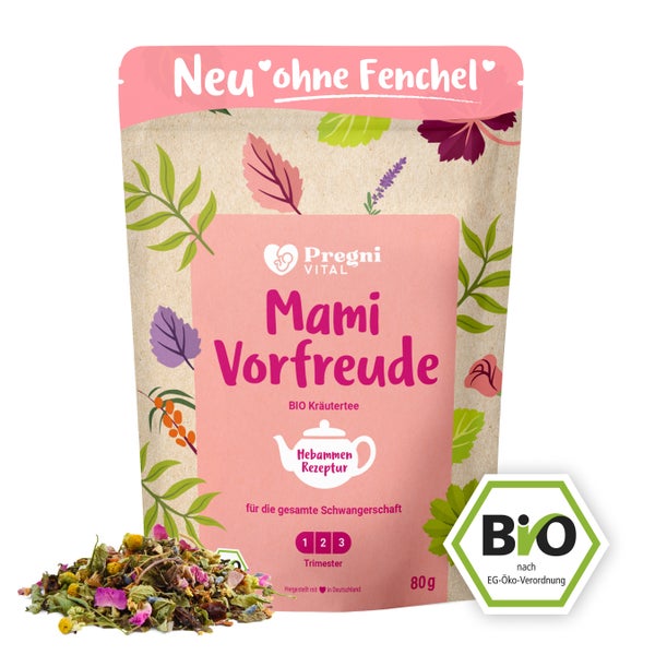 PregniVital Mami Vorfreude BIO Schwangerschaftstee 80 g