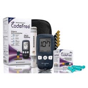 SD CodeFree Blutzuckermessgerät und Blutzuckerteststreifen 1 St