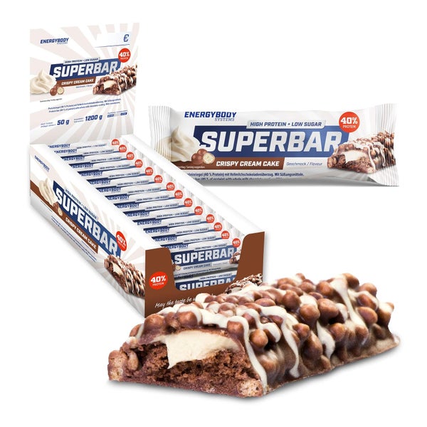 Energybody Systems Superbar Crispy Cream Cake 1200 g